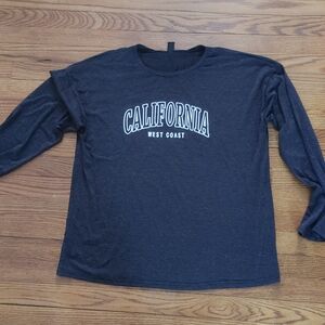 Women's Casual California Long Sleeve Shirt Size XL